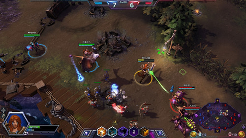 图3:迅游网游加速器——桑娅的走位