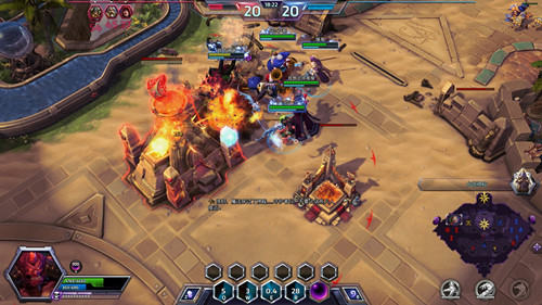 图2:迅游网游加速器——英雄联赛的战斗