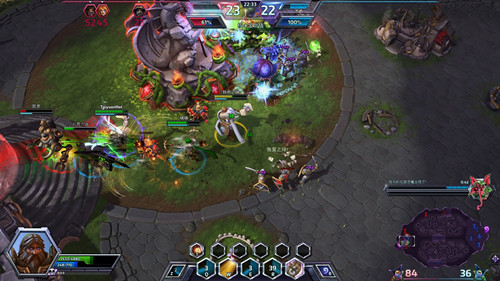 图4:迅游网游加速器——英雄联赛的恐魔园